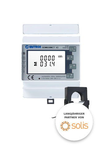 Solis Smart Meter 3-phasig Eastron SDM630MCT V2 inkl. CT | Energiezähler