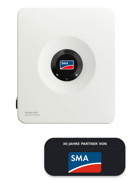 SMA Sunny Boy Smart Energy von 3,6 kW bis 6,0 kW Hybridwechselrichter