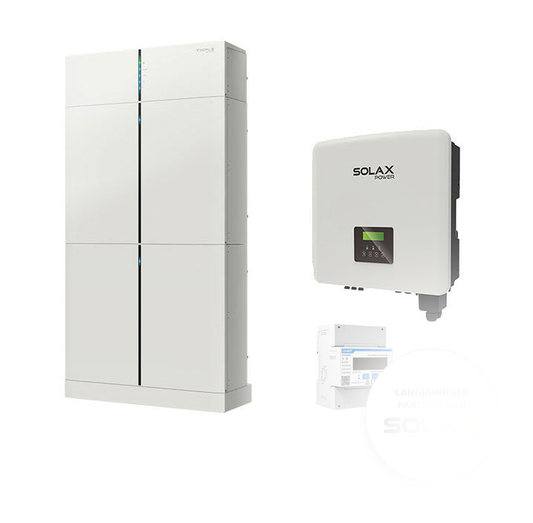 SolaX PV Anlage: X3-Hybrid WR von 6 bis 10kW + Triple Power T30 von 6.0 bis 12.0kWh