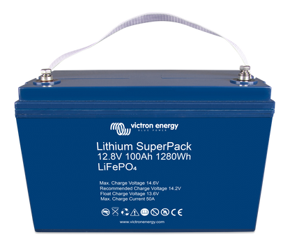 Victron Energy Lithium SuperPack 12,8V von 20 bis 200Ah, inutec solarcenter