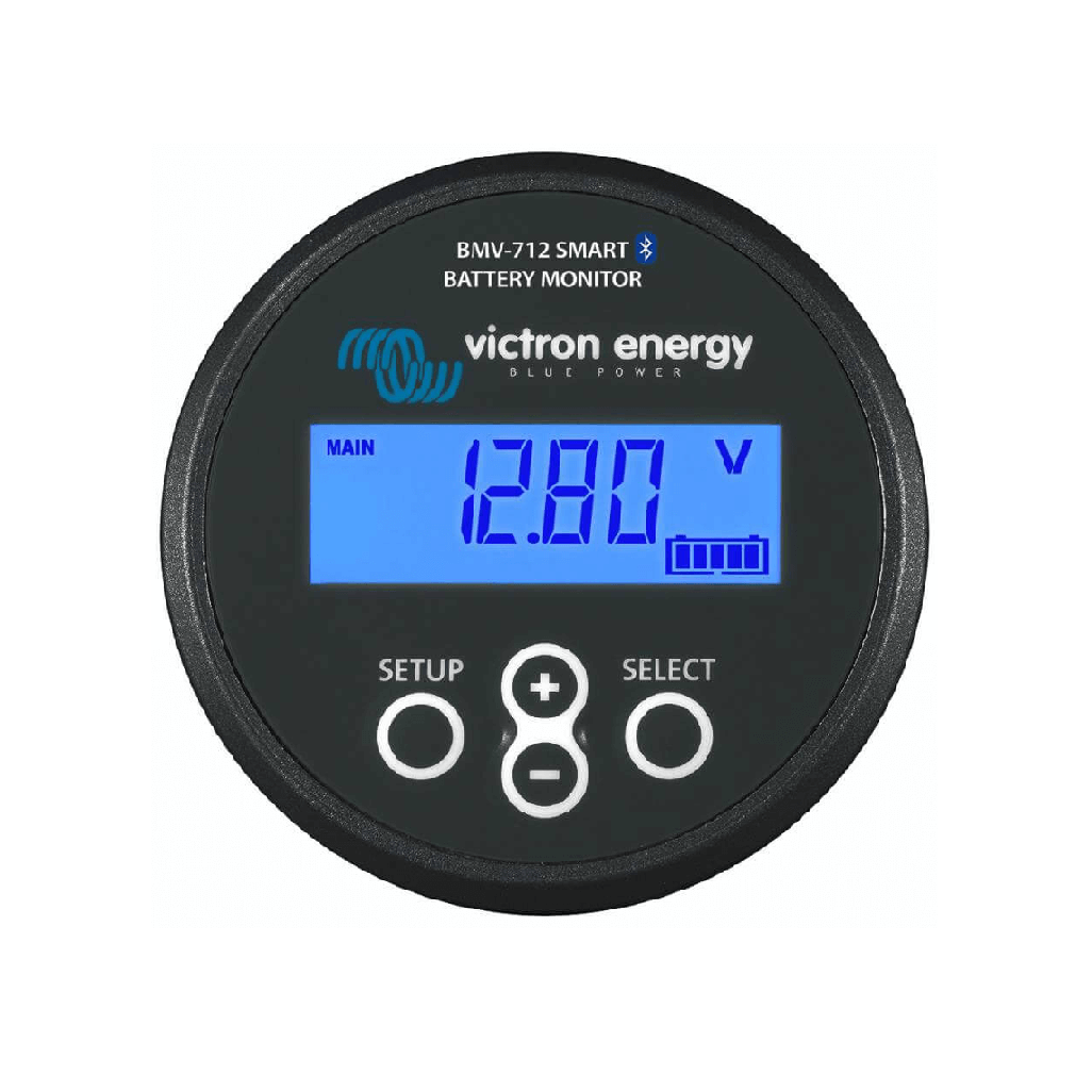 Victron Energy BMV-712 BLACK Smart - Batteriemonitor mit Bluetooth, inutec solarcenter