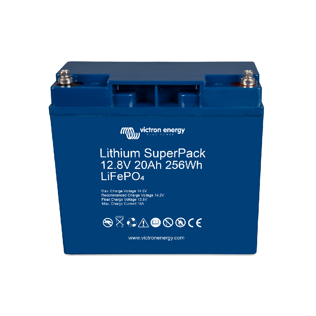 Victron Energy Lithium SuperPack 12,8V von 20 bis 200Ah, inutec solarcenter