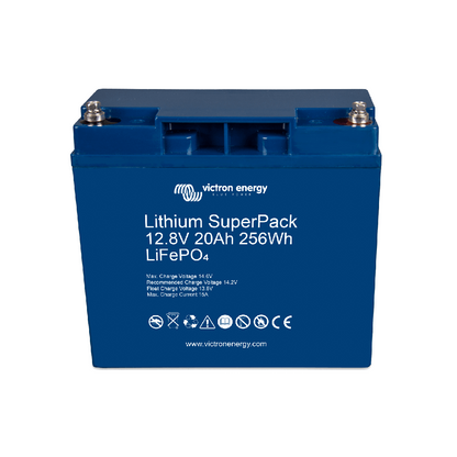 Victron Energy Lithium SuperPack 12,8V von 20 bis 200Ah, inutec solarcenter