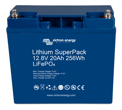 Victron Energy Lithium SuperPack 12,8V von 20 bis 200Ah, inutec solarcenter