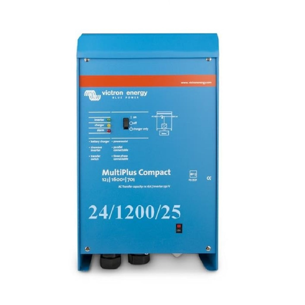 Victron Energy MultiPlus Compact 24/1200/25-16 230V VE.Bus Wechselrichter/Ladegerät, inutec solarcenter