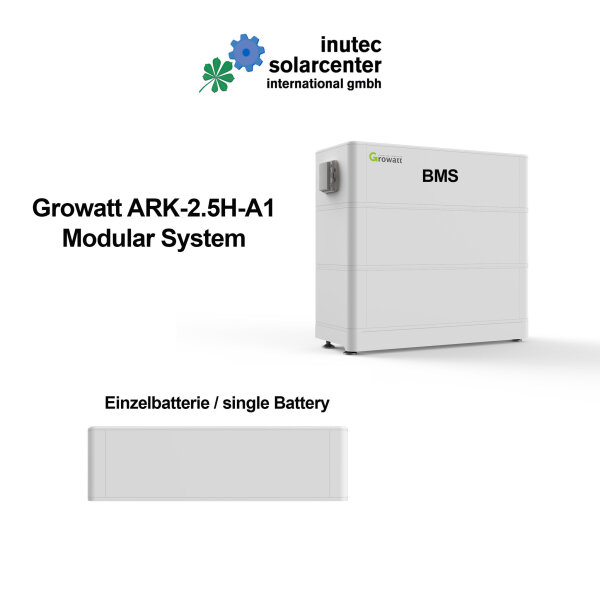 Growatt Hochvoltbatterie ARK-2.5H-A1 I für TL3 SPH und MIN-XH Hybridwechselrichter I Einzelmodul