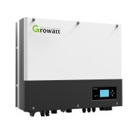 Growatt package with 10kW hybrid inverter (3ph), 12,5kWh HV storage, Smart Meter, WiFi, emergency power capability