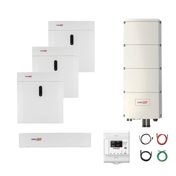 Complete system: SolarEdge SE10K-RWS LV + Home Battery 13,8kWh & accessories