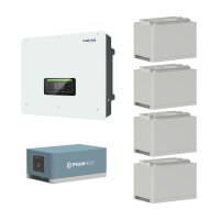 Complete emergency power system: Sofar HYD 10KTL 10kW with Pylontech 96V FORCE-H2 14.0 kWh