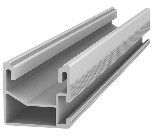K2 Systems Mounting rail SingleRail 36 for tiled roof  | Silver | 4,80 m