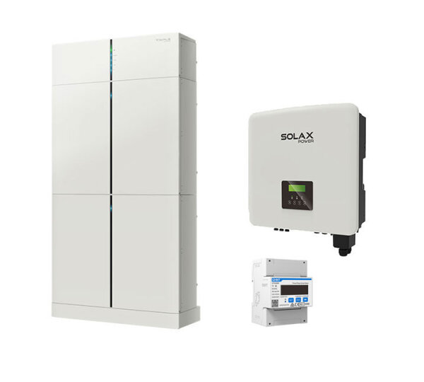 SolaX complete systems: X3-Hybrid from 6 to 10kW + Triple Power T30 from 6.0 to 12.0kWh
