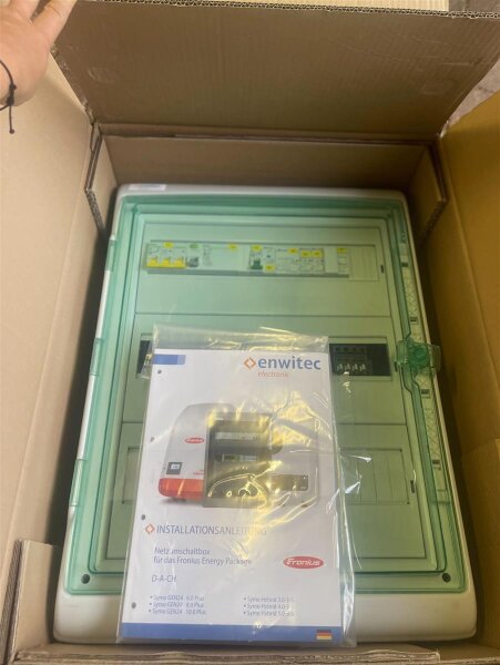 Enwitec - Switchover box (10015613) for Fronius energy package system - 20KW & 30KW - all-pole